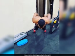 Hardik Pandya Challenges Virat Kohli With Another Tough Push Up Exercise. Watch Hardik Pandya Challenges Virat Kohli With Another Tough Push Up Exercise. Watch