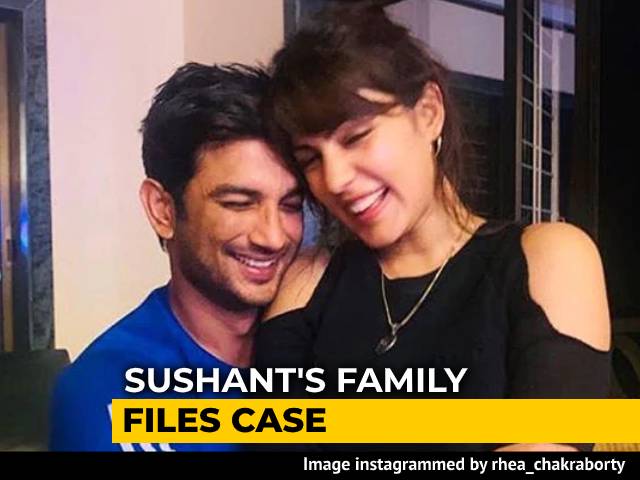 Sushant Singh Rajput's Father Files Case Against Actor Rhea Chakraborty