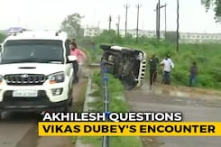 "Car Didn't Topple...": Akhilesh Yadav Questions Vikas Dubey's Encounter "Car Didn't Topple...": Akhilesh Yadav Questions Vikas Dubey's Encounter