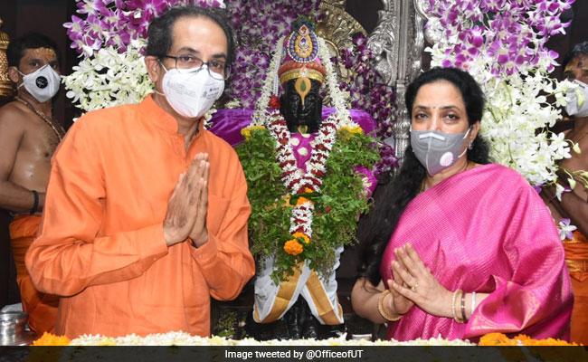 Uddhav Thackeray Drives To Pilgrim Town Pandharpur, Prays For "Miracle" Amid Pandemic
