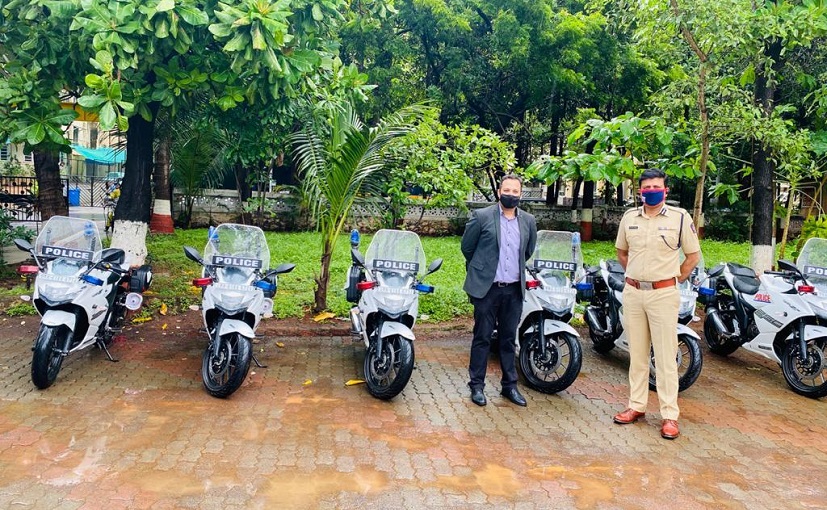 Mumbai Police Adds 10 Suzuki Gixxer SF 250 Motorcycles To Its Fleet