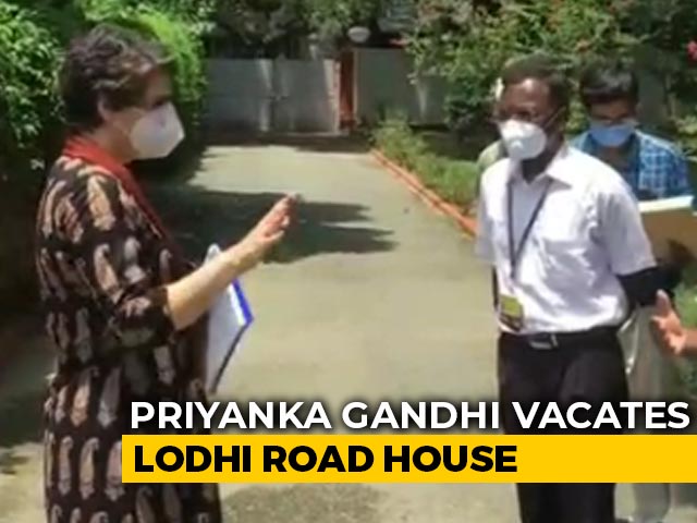 Priyanka Gandhi Hands Over Lodhi Estate Bungalow, Moves Out