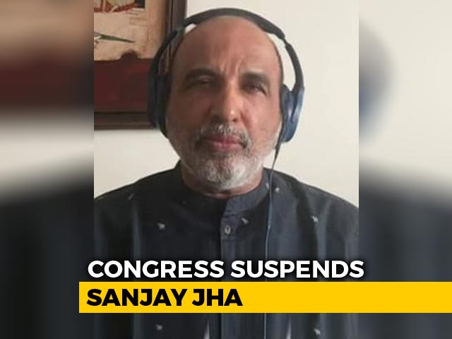 Sanjay Jha Suspended By Congress Minutes After Appearing On NDTV Show