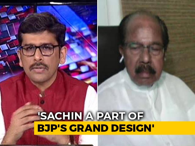 "Sachin Pilot Part Of BJP's Grand Design": Congress's Veerappa Moily