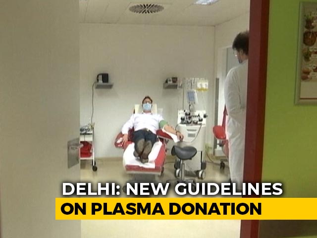 Delhi's New Plasma Policy Amid Worry Over Donor Shortage