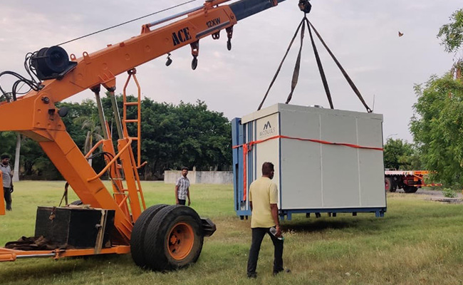 "Foldable, Portable" COVID-19 Hospital Developed By IIT Alumni