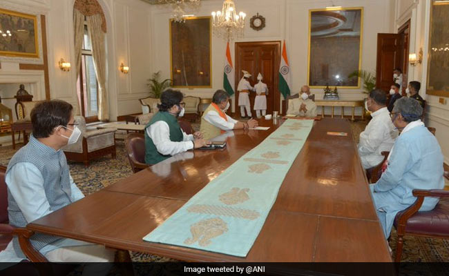 BJP Leaders Meet President Kovind, Demand CBI Probe In Bengal MLA's Death