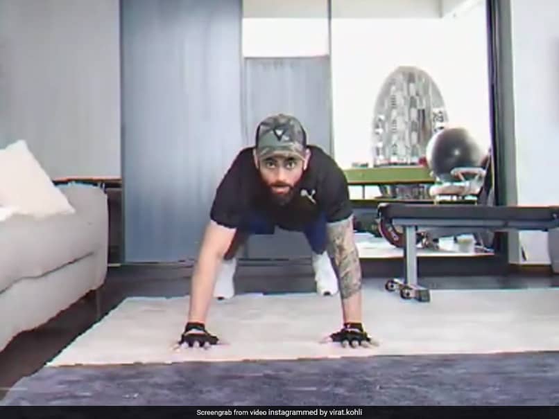 Virat Kohli Adds A Twist To Hardik Pandya S Fly Push Ups Watch Cricket News He had just let his skipper down. virat kohli adds a twist to hardik