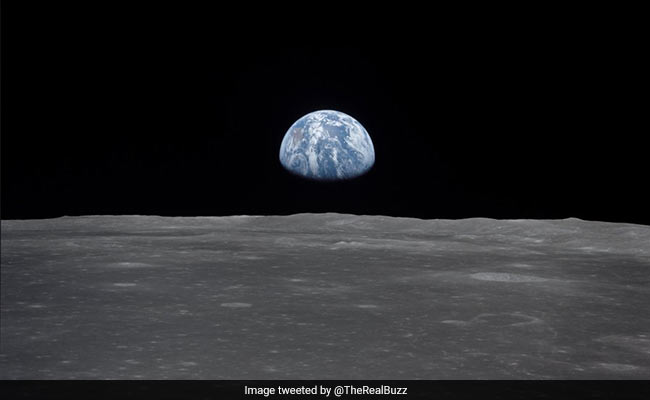 Moonwalker Buzz Aldrin Shares A "View Of Home", Taken From Space In 1969