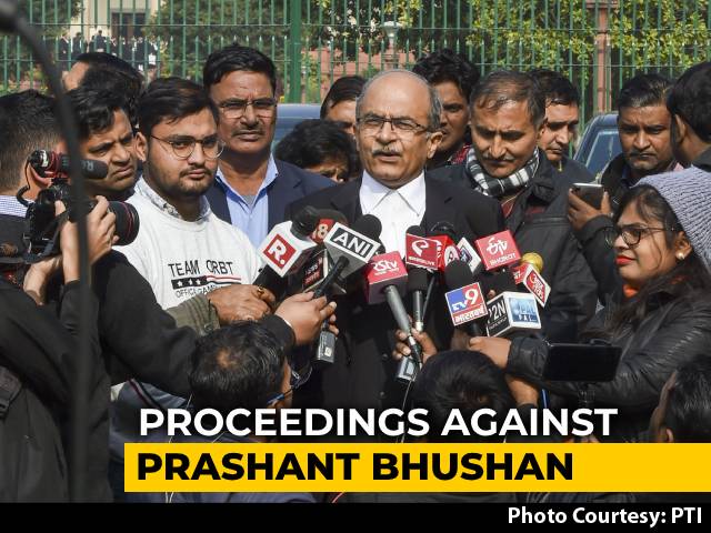 Supreme Court Initiates Contempt Proceedings Against Advocate Prashant Bhushan