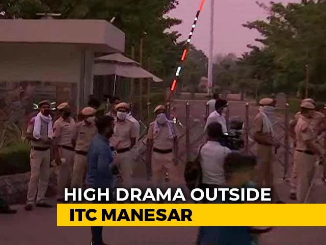 Rajasthan Cops Enter Camp Pilot After Drama, Were Stopped By Haryana Cops