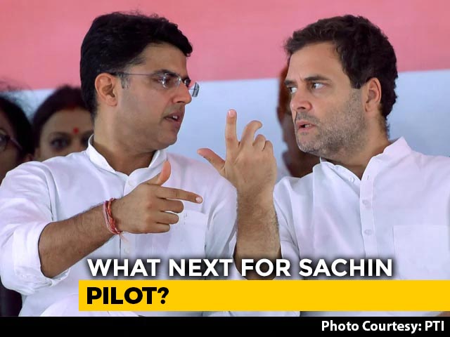 Rahul Gandhi Keen To Keep Door Open For Sachin Pilot: Congress Sources