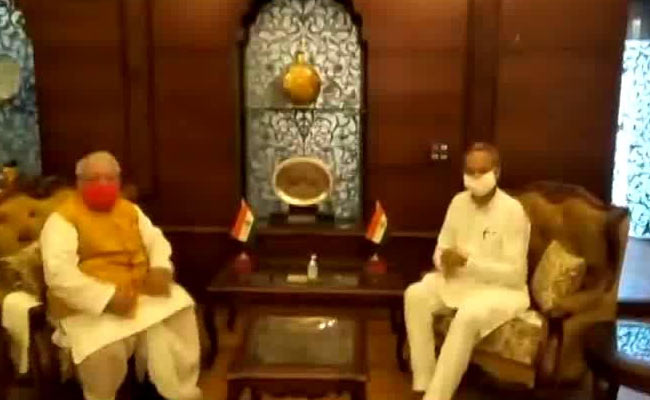 Ashok Gehlot Meets Governor, BJP Ready To Seek Trust Vote