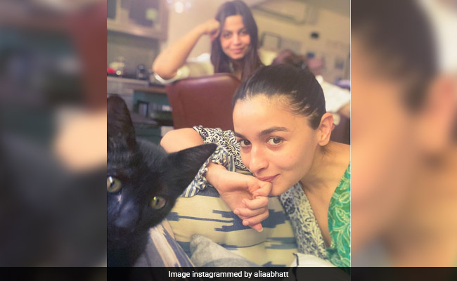 Meet Alia And Shaheen Bhatt's New Friend Juniper. Her Skills Include Taking Selfies And "Being Generally Adorable"