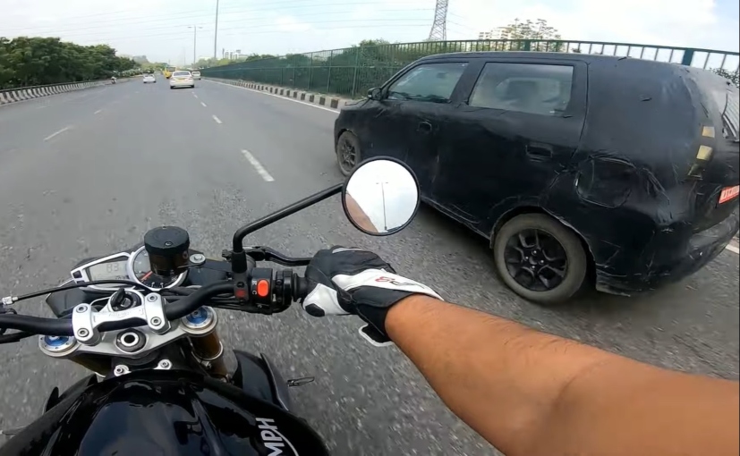 New Maruti Suzuki XL5 Test Mule Spotted In Delhi-NCR