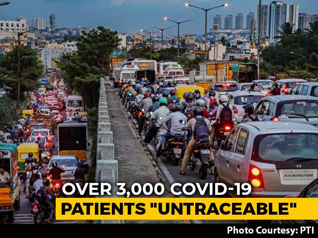 Over 3,000 COVID-19 Patients "Untraceable" In Bengaluru Amid Huge Spike