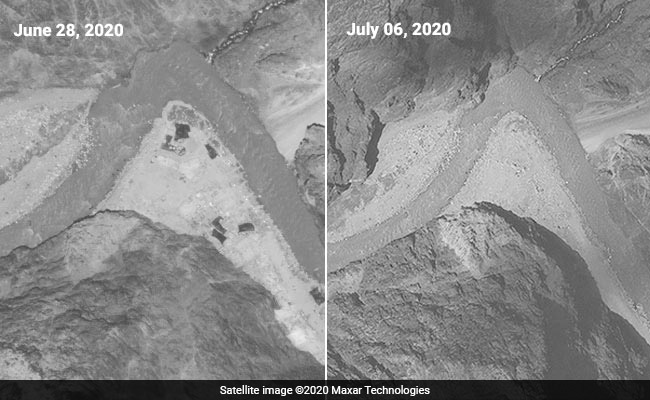 Chinese Troops Withdraw 2 km In Galwan Valley, Show New Satellite Images