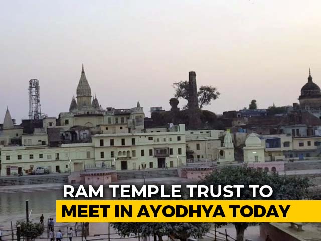 Ram Temple Trust To Meet In Ayodhya Today On Way Forward Amid Pandemic
