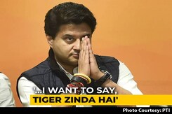 "<i>Tiger Zinda Hai</i>", Quips Jyotiraditya Scindia After Madhya Pradesh "Win" "<i>Tiger Zinda Hai</i>", Quips Jyotiraditya Scindia After Madhya Pradesh "Win"