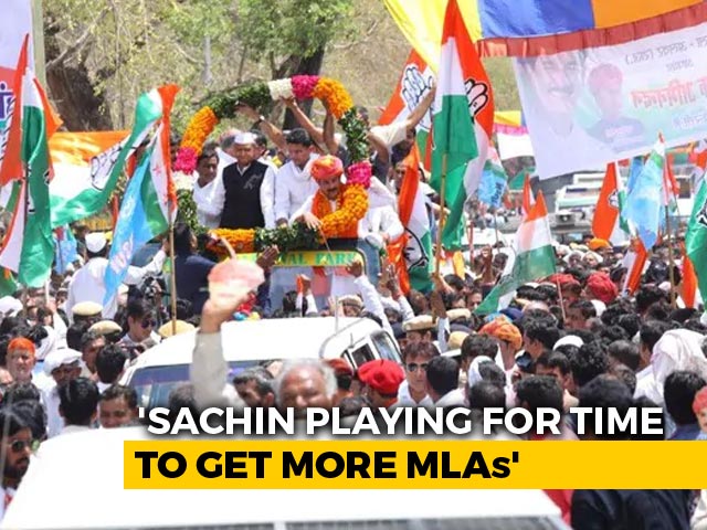 Too Far, Says Congress, As Sachin Pilot Goes To Court