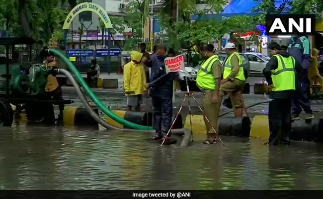 Rains Lash Mumbai For Third Consecutive Day; Water-Logging In Low-Lying Areas