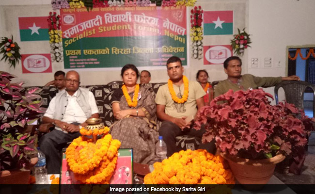 Nepal MP Sarita Giri Sacked For Defying Party Decision To Endorse New Map: Reports