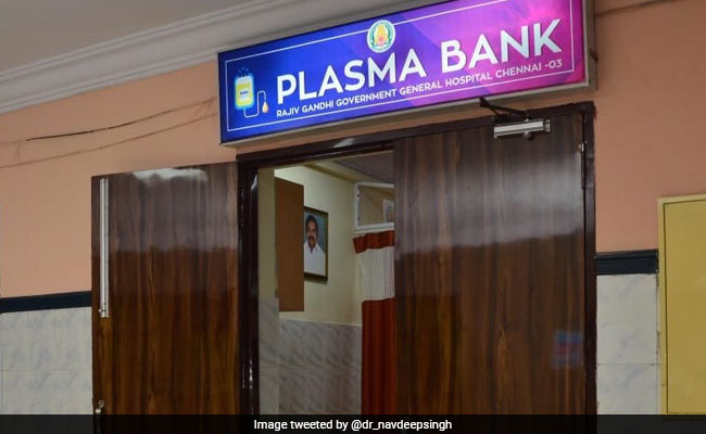 India's Second National-Level Plasma Bank Opened In Tamil Nadu