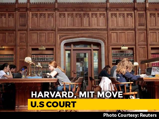 Harvard, MIT Sue Trump Administration Over Student Visa Row