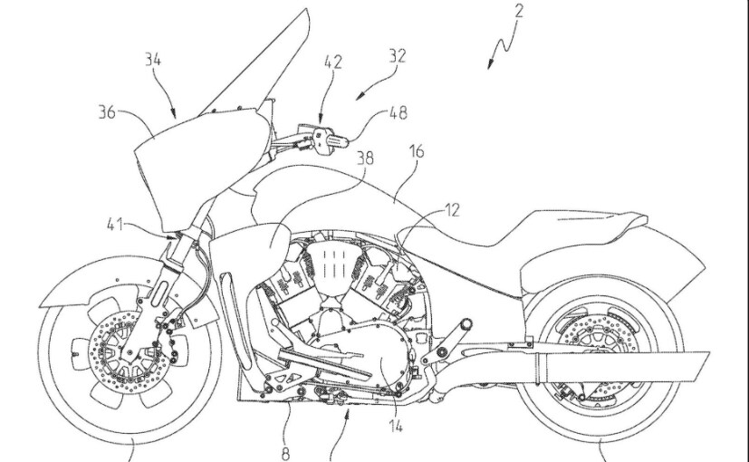 New Indian Liquid-Cooled Cruiser Revealed In Patent Images New Indian Liquid-Cooled Cruiser Revealed In Patent Images