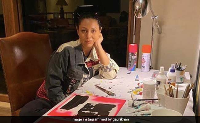 Inside Gauri Khan's Sea View Work Studio At Mannat