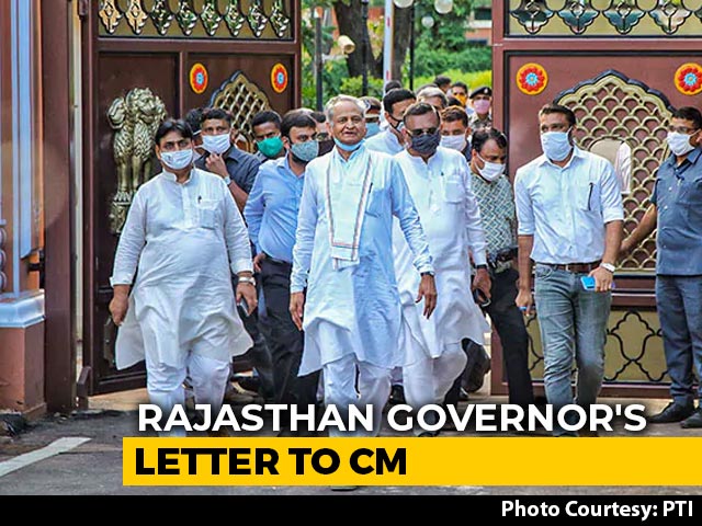 No Agenda Proposed For Calling Assembly Session: Rajasthan Governor