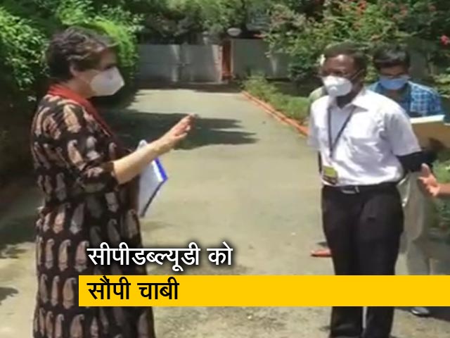 कांग्रेस नेता प्रियंका गांधी ने खाली किया अपना बंगला