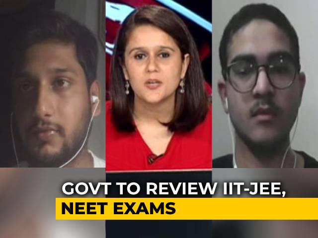 Centre To Take Decision On IIT, NEET Exams This Month: Students Speak On The Matter