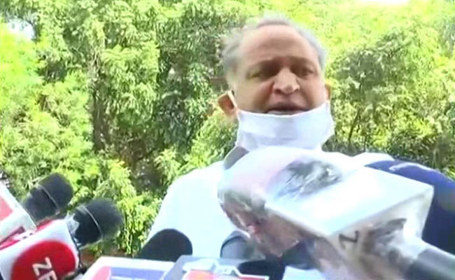 "Nothing In Sachin Pilot's Hands, BJP Running Show", Says Ashok Gehlot