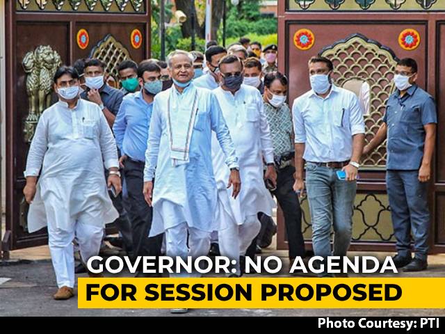 "Not Told Assembly Session Agenda": Rajasthan Governor Takes On Congress
