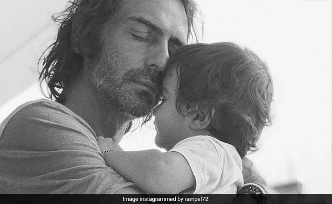 Gabriella Demetriades Left This Comment On Pic Of Arjun Rampal And Little Son Arik