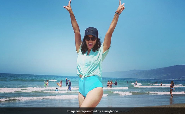 Sunny Leone Is Giving Us A California Beach Tour, One Pic At A Time