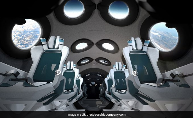 First Look Inside Virgin Galactic's Spaceship Cabin For The Very Rich