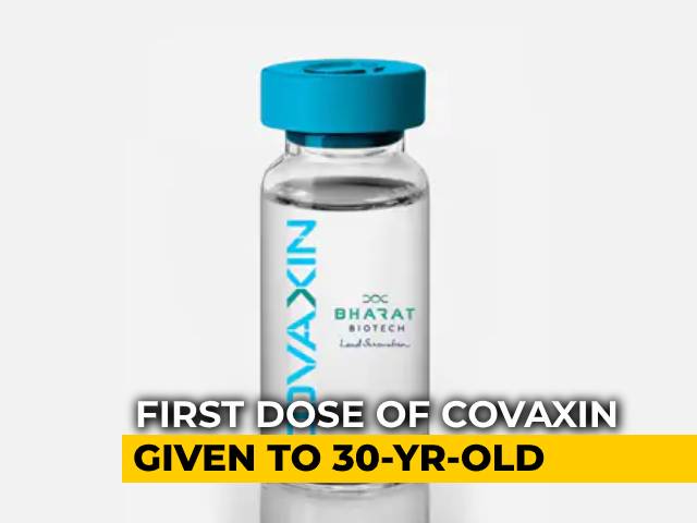 Man Receives First Dose Of Covaxin In Phase-I Of Human Trial At Delhi AIIMS