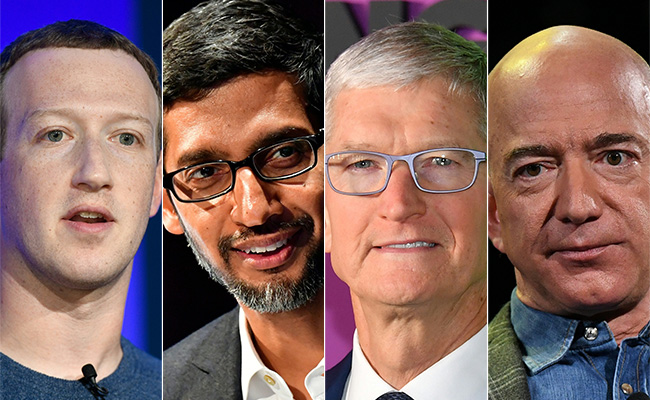 Apple, Google, Facebook, Amazon CEOs Face Hours Of Congress Grilling