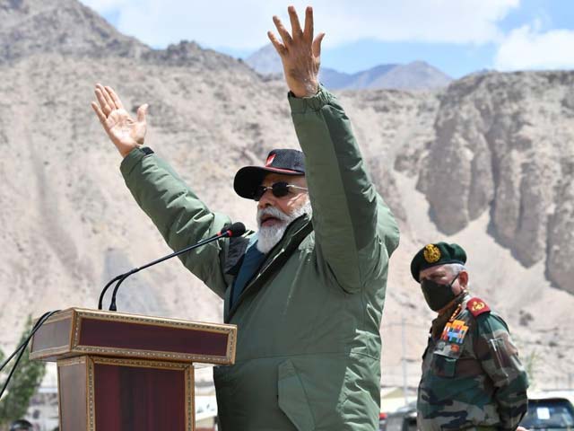 "Era Of Expansionism Has Ended": PM Modi's Strong Message In Ladakh