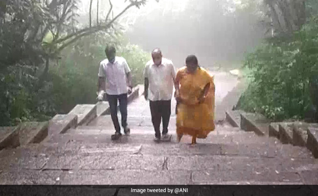 BJP MP Shobha Karandlaje Visits Temple In Karnataka, Locals Allege VVIP Racism
