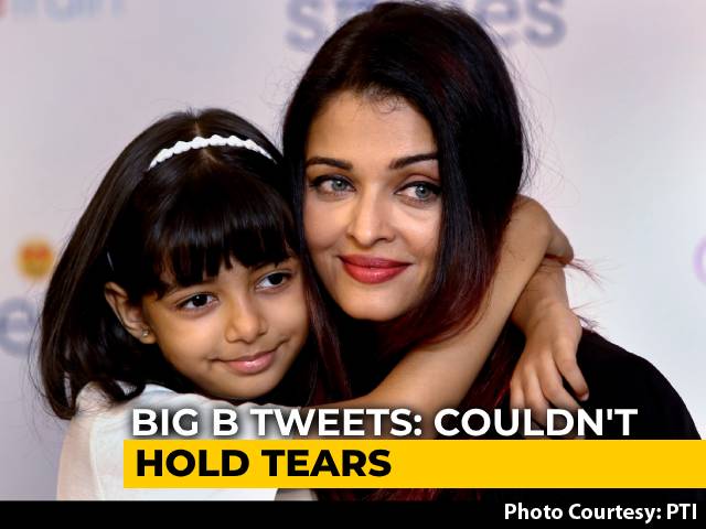Couldn't Stop Tears: Big B After Aishwarya Is Discharged From Hospital