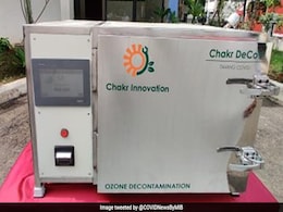 IIT Delhi Startup Makes Device To Clean Masks For Reuse Amid Pandemic IIT Delhi Startup Makes Device To Clean Masks For Reuse Amid Pandemic