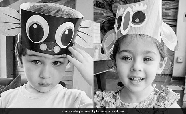 Say Hi To Cutest Duo Taimur And Inaaya In Kareena Kapoor's "Never Lose The Child In You" Post