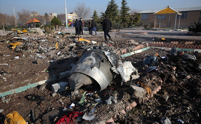 Ukraine: Too Early To Blame Human Error For Downing Of Plane In Iran