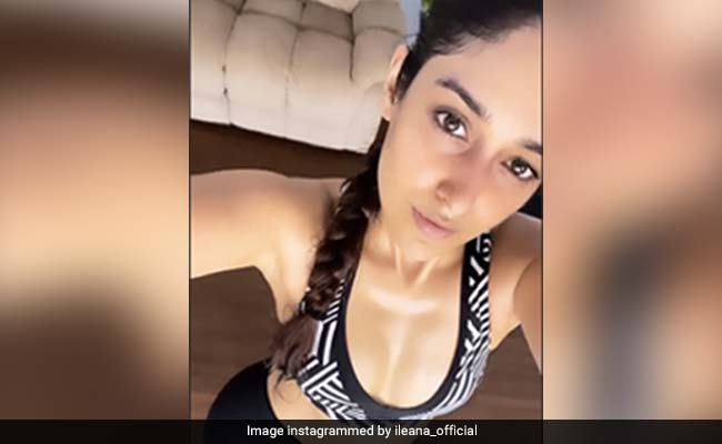 Ileana D'Cruz, In A Workout And Repeat Mode These Days, Shares Pic From Her Fitness Session