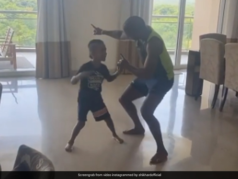 Shikhar Dhawan Fails To Convince Wife To Dance With Him, Yuzvendra Chahal Posts Wicked Reply