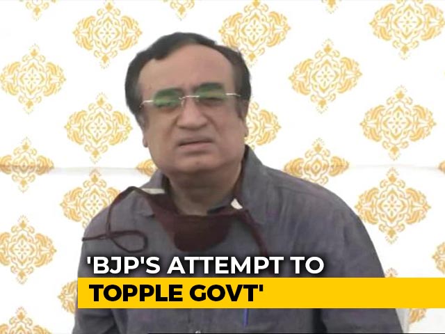 "BJP Attacking Democracy": Congress On Rajasthan Crisis