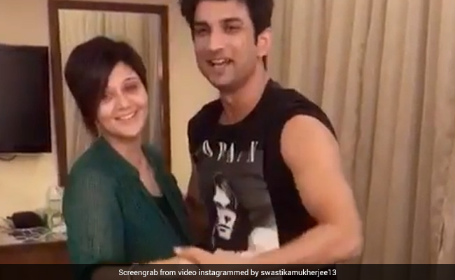 Sushant Singh Rajput Waltzing With <I>Dil Bechara</i> Co-Star Swastika Mukherjee - She Will "Cherish This Memory Forever"